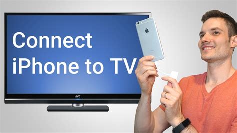 hook up iphone to television